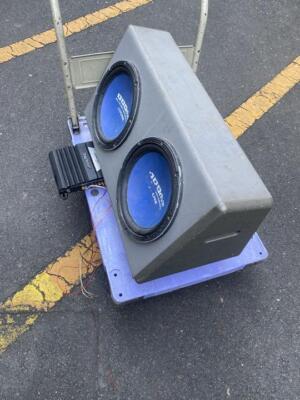 ALPINE MRP M350 Amplifier Woofer Set First Winner Drop | eBay