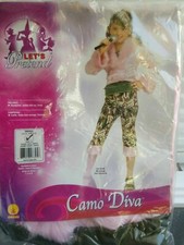 CAMO DIVA COSTUME RUBIES CHILD 50 OFF FINAL SALE