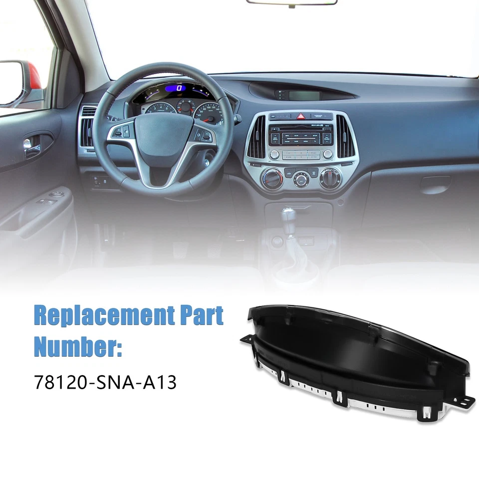 Cuadro de instrumentos medidor de tablero velocímetro para Honda Civic Sedán 06-11 EE. UU. Foto 4 de 4