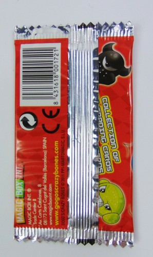 X1 GoGo's Crazy Bones TCG Booster Pack | Totalmente Nuevo y Sellado - Imagen 2 de 5