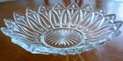 Vintage Federal Glass  Flower Petal Shape Dish - 10”