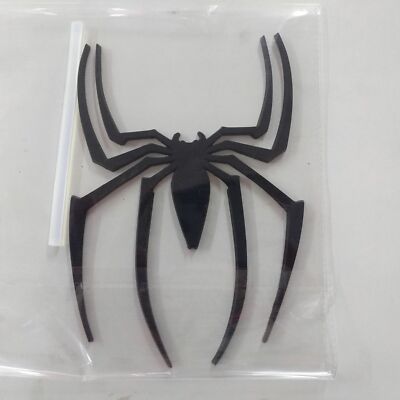 The Amazing Spider-man Costume Accessory 3D Rubber Logo Spiderman Cosplay Props