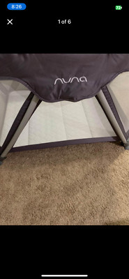 Nuna pack and play gray color