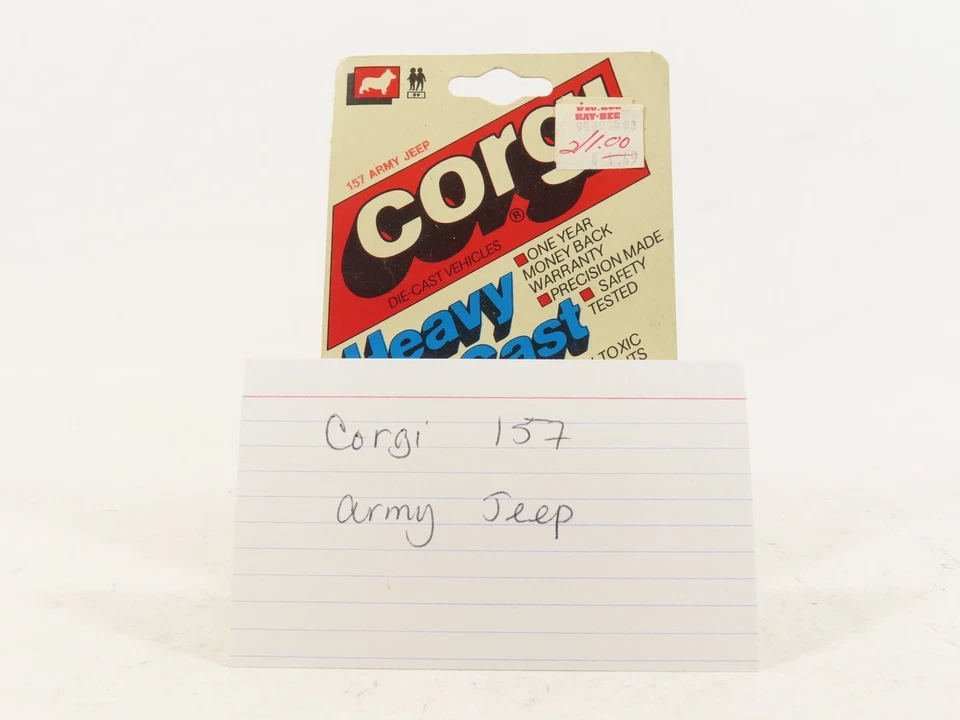 Corgi 157 Army Jeep MOC - Image 2 of 2