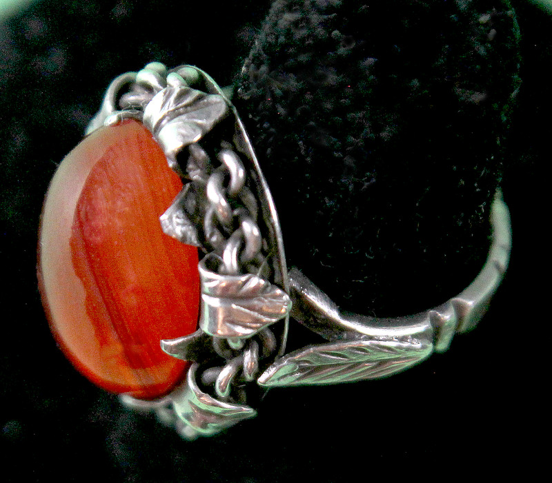 Vintage Carnelian ring