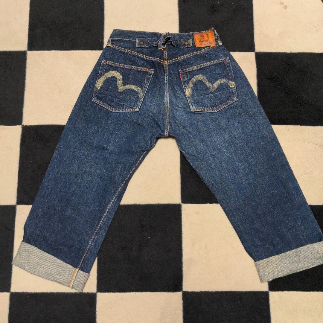 EVISU lot.2504xx NO.1Special Seagull paint Men's Jeans EVISU lot.2504xx NO.1Special Seagull paint Men's Jeans