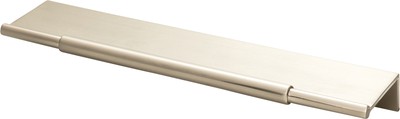 Top Knobs TK973BSN Crestview Tab Pull 8'' (c-c) Brushed Satin Nickel