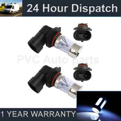 2X H10 WEISS 4 LED NEBELSCHEINWERFER LAMPE GLÜHBIRNEN CAR KIT XENON FF502701