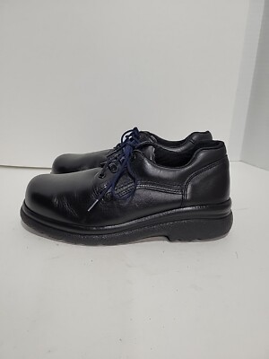 Red Wing 6618 Black Leather Safety Steel Toe Oxfords Red Wing 6618 Men main image 3