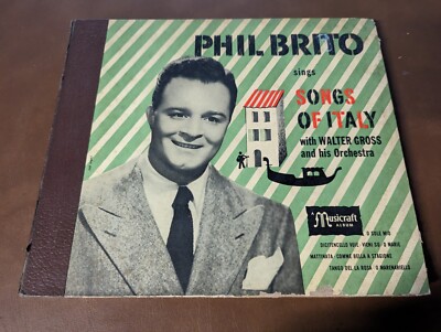 PHIL BRITO sings Songs Of Italy 4 Album Box Set