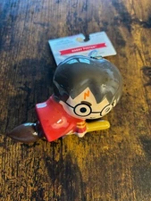 Harry Potter Flying On Broom Hallmark Decoupage Christmas Ornament Wizard New