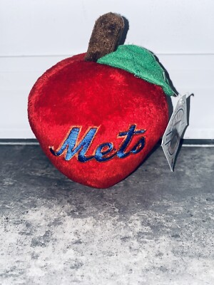 5” NY METS APPLE PLUSH New York Met 
