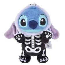 New Disney Stitch Plush Toy HALLOWEEN 2024 Plush Toy Keychain Badge Staff
