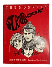 The Monkees Scrapbook (1986, 1st Ed) Ed Finn & T-Bone – Last Gasp SF – Vintage
