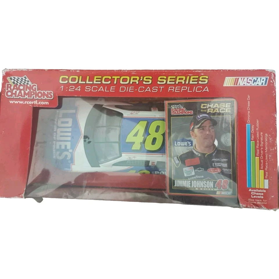 Racing Champions 2002 1:24 Jimmie Johnson novato Monte Carlo #48 Power of Pride Foto 2 de 4