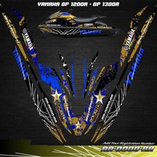 YAMAHA GP1200R AND GP1300R GPR GP 1200 jet ski  SEMI CUSTOM GRAPHICS KIT