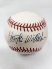 Hoyt Wilhelm Signed Bobby Brown AL Baseball JSA COA BUF