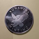Beautiful 1 oz .999 Sunshine Mint Silver Round - Combine Ship