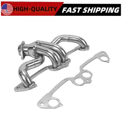 Stainless Exhaust Manifold Header w/ Gasket FOR 1991-2002 Jeep Wrangler 2.5L L4