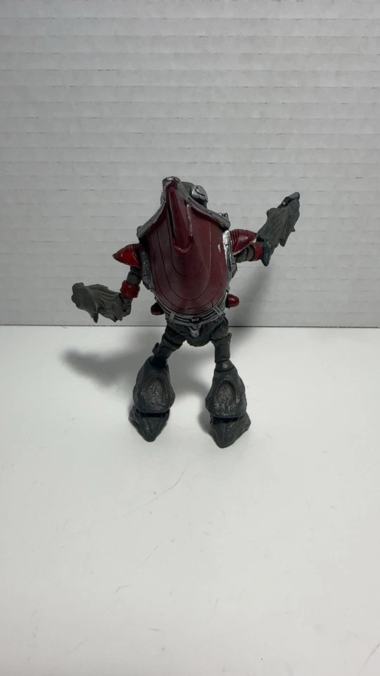 Figura Halo 3 Red Grunt Medal Edition Serie 6 2009 McFarlane incompleta Foto 4 de 4