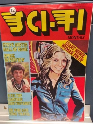 TV Sci-Fi #7   Cult Science Fiction & Fantasy Poster   1976   Bionic Woman