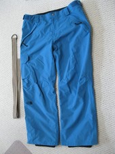 The North Face Hyvent Waterproof Nylon Ski Snowsport Cargo Pants Blue Men Xl