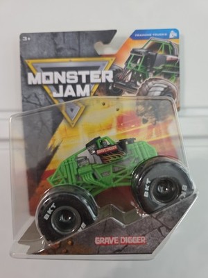 Spin Master 2025 Monster Jam Truck Grave Digger Chase Trainer Trucks Series 44