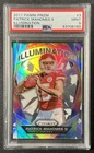 PATRICK MAHOMES II PSA 9 2017 PANINI PRIZM #3 ROOKIE ILLUMINATION SILVER RC 160