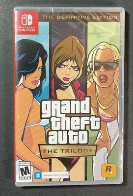 Nintendo Switch PlayStation4 Grand Theft Auto V Pack Grand Theft Auto The Trilogy - Nintendo Switch, Nintendo Switch