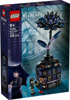 LEGO Wednesday Black Dahlia Flower 76784 | eBay