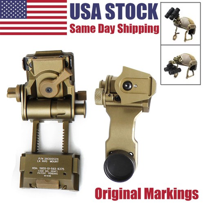 #ad L4 G24 Aluminum Combo J Arm Mount for PVS 14 Night Vision Helmet NVG Mount Marks $94.99