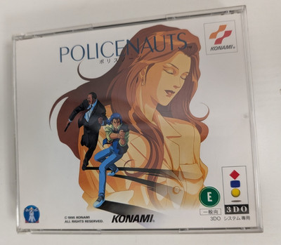 Policenauts 3DO Japanese Version Complete in Box Konami 1995 Authentic
