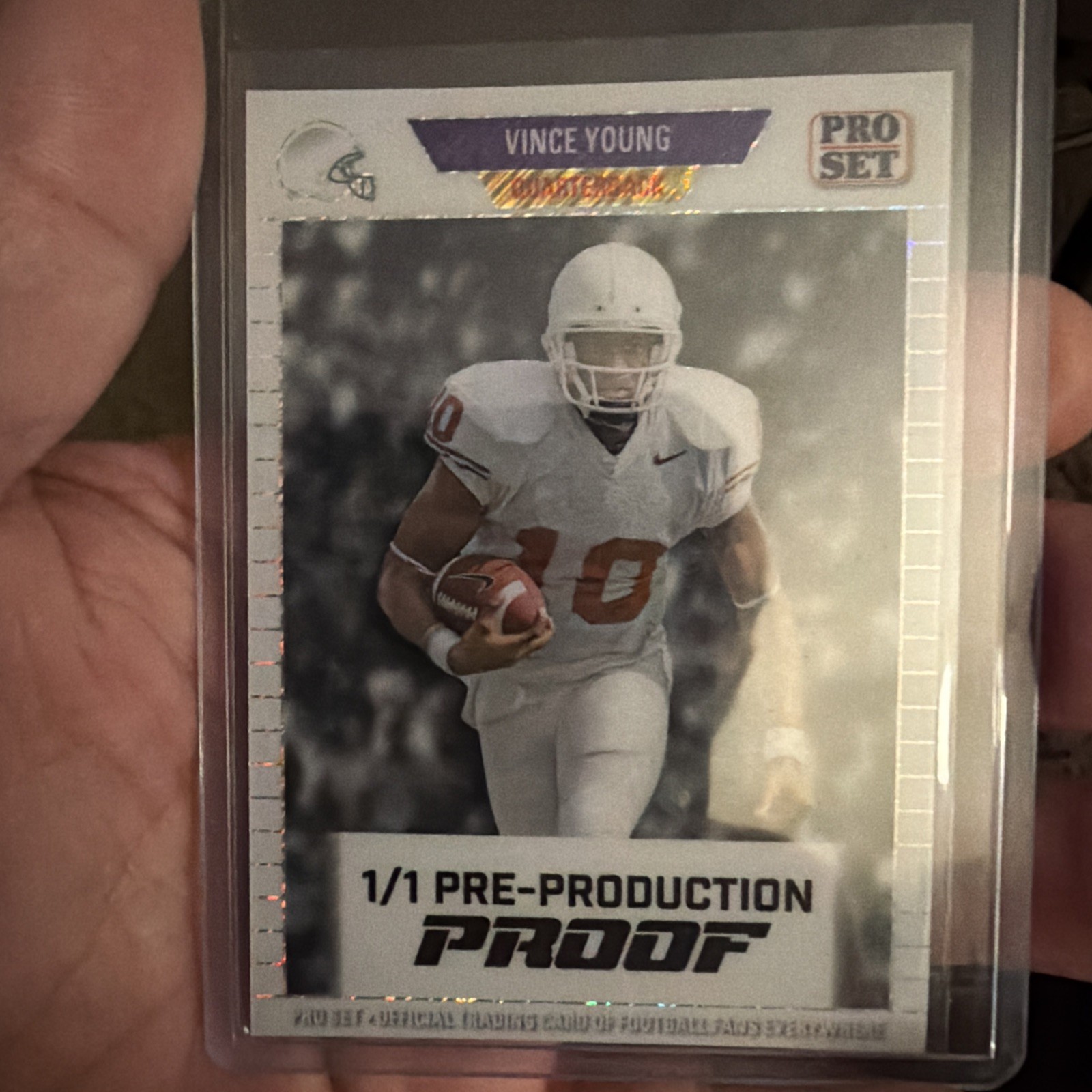 2024 Leaf Metal Pro Set Vince Young 1/1 pre-production proof