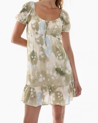 Lefties Damen Kleid, Mini, Farbe Khaki, Gr. S, neu mit Etikett