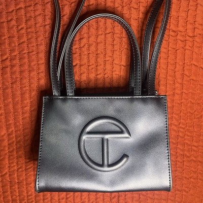 Telfar Small Shopping Bag Metallic Cobalt Blue *EUC*