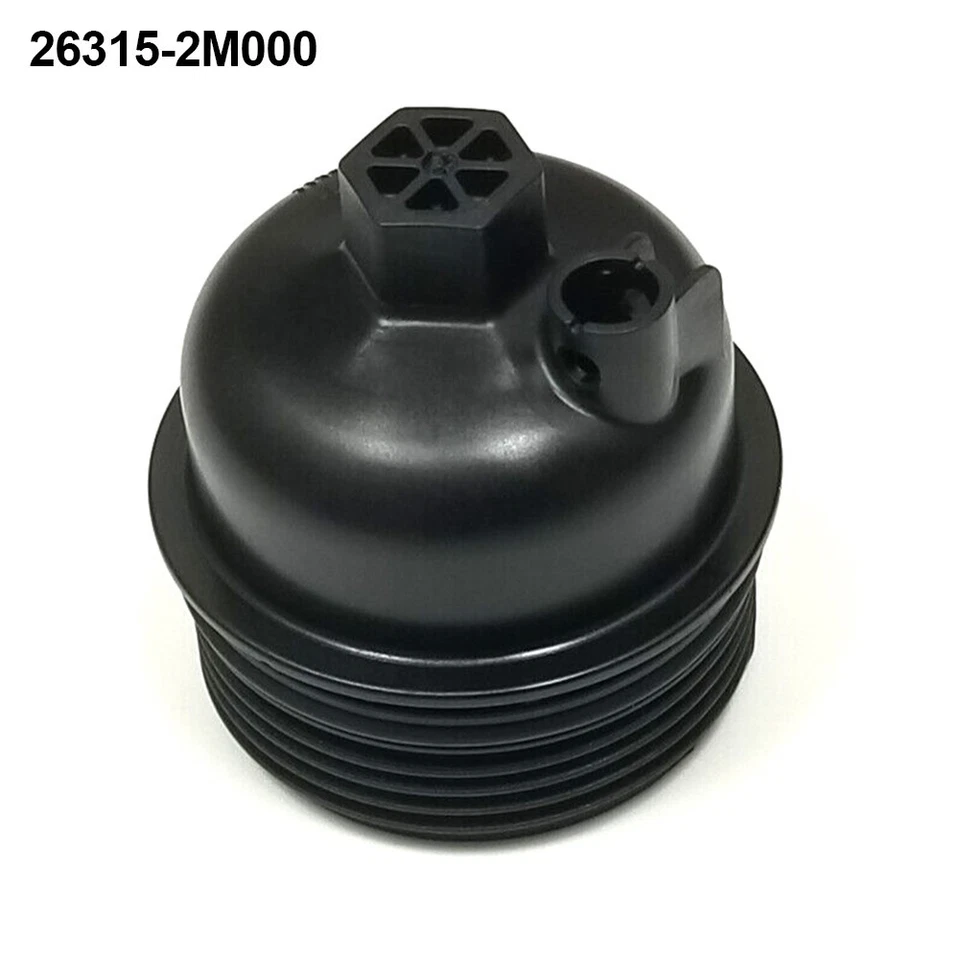 Perfect Fit Replacement Engine Oil Filter Housing Cover for Hyundai For Elantra - Image 2 of 4