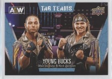 2021 Upper Deck AEW All Elite Wrestling Tag Teams Nick Jackson Matt Patch 0h81