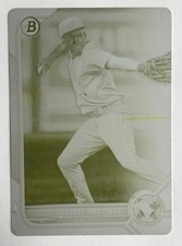 2022 Bowman Yellow Printing Plate Orelvis Martinez 1/1