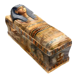 Tutankhamun Egyptian Pharaoh Ancient Pyramids Self Adhesive Vinyl Sticker