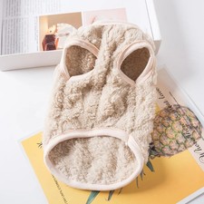 New Fleece Cat Vest Warm and Cozy Pullover Design Kitten Sweater Multi-size Wint