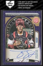 2021 Topps Gypsy Queen Tyler Stephenson GQA-TST RC Purple Auto /150 SEE DESC