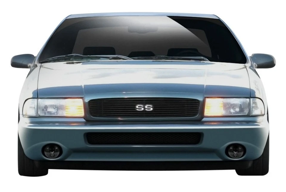 For Chevy Impala 94-96 BT-1 Style Fiberglass Front Bumper Cover Unpainted Foto 2 de 4