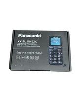 Panasonic KX-TU110 EXC Seniorenhandy Notruftaste Kamera Blau