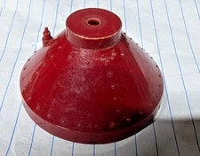 RARE EARLY A.C. GILBERT ERECTOR SET PLASTIC BOILER TOP NO RIM CRACKS