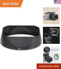 Square Lens Hood for Leica Q3 Q3-43 - Reduce Lens Flare Improve Quality