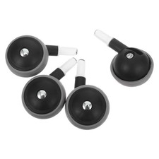 4 Pcs Baby Walker Wheels Replacement Parts Swivel Kids Carriage Trolley