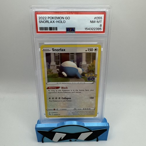 Snorlax graded PSA 8 for sale on eBay