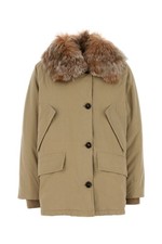 PRADA Beige Cotton Down Jacket New & Authentic