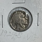 1929-S Mint Buffalo Nickel Indian Head Type Coin.  ACTUAL COIN SHOWN IN PHOTOS