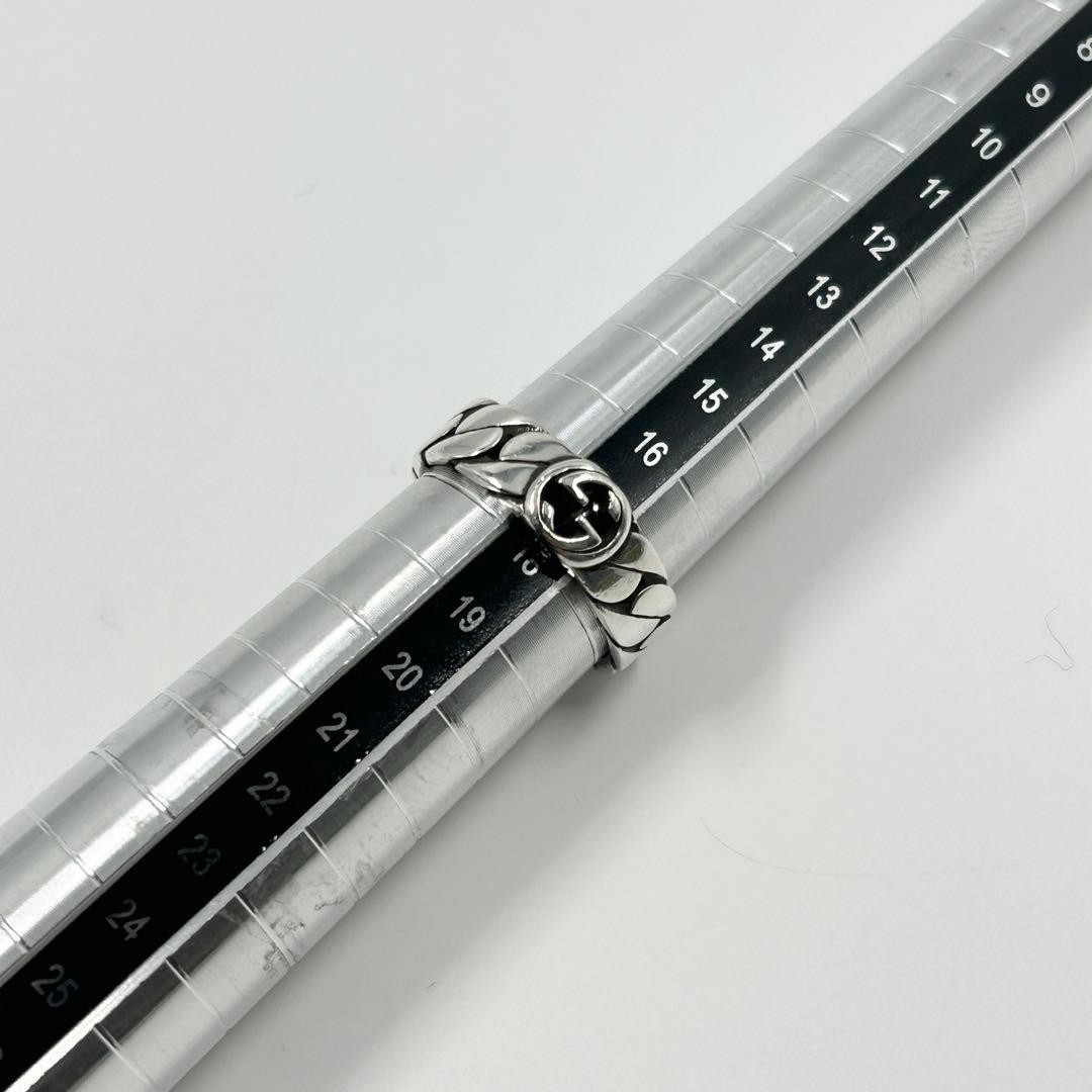 Beautiful item✨ Gucci Ring Interlocking Kihei GG … - image 10
